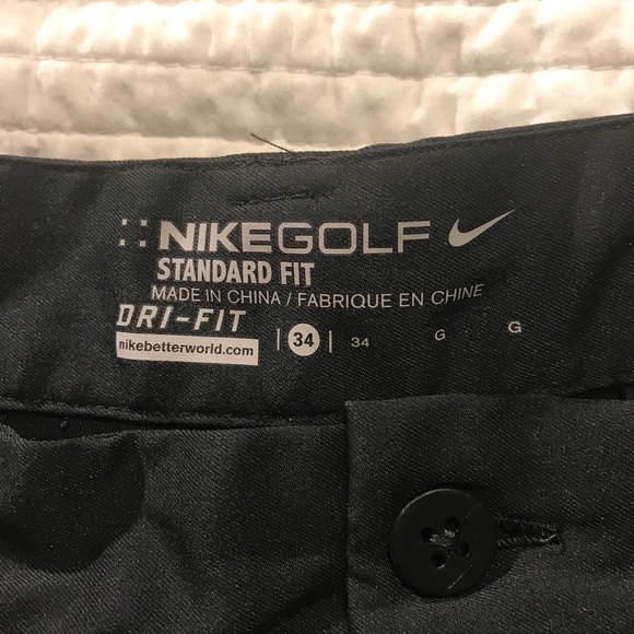 Nike Mens size 34 golf shorts dri-fit standard fit - Picture 3 of 3